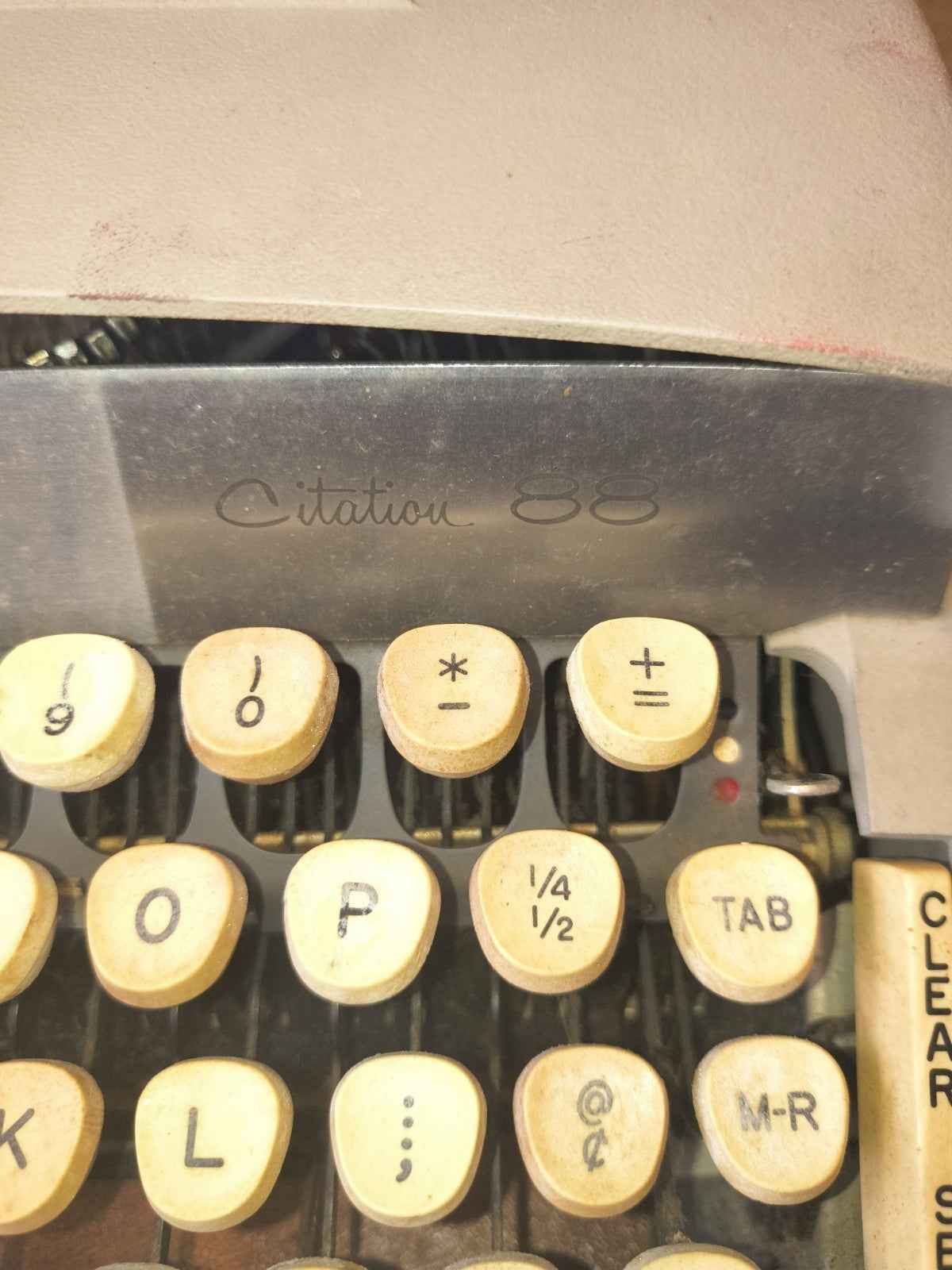 Tower Constellation Portable Typewriter Vintage 1950s Manual - Working w Case