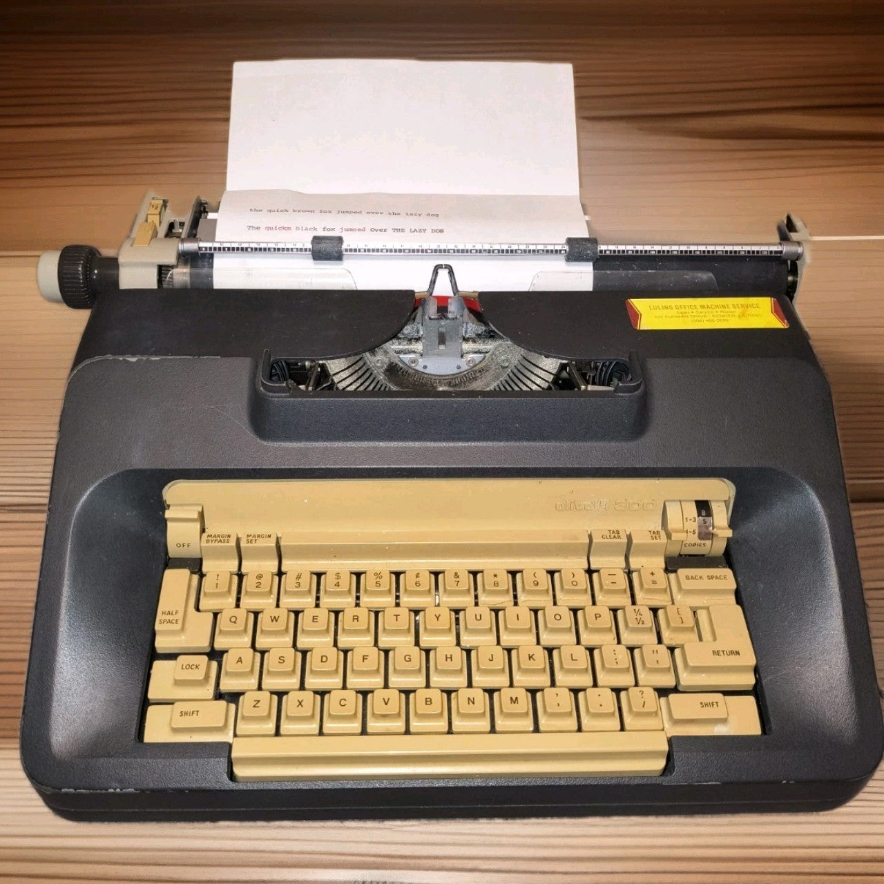 Olivetti 300 Electric Typewriter — Perfect Working Condition — Vintage Office