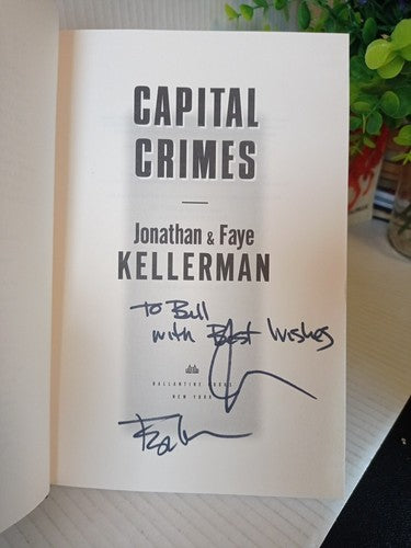 Capital Crimes by Jonathan Kellerman and Faye Kellerman Signed 1st Edition