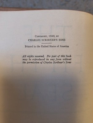The Fifth Seal by Mark Aldanov 1943 First Edition vintage