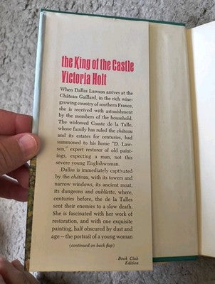 The King of the Castle by Victoria Holt 1960s Doubleday 1st Edition