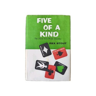 Five of a Kind by Rex Stout 1950 BCE Viking Vintage