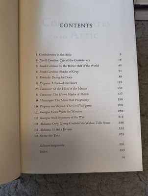 Confederates in the Attic Dispatches from the Unfinished Civil War Tony Horowitz