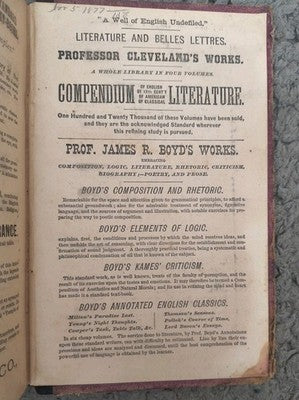Fourteen Weeks in Natural Philosophy by J. Dorman Steele 1876 antique
