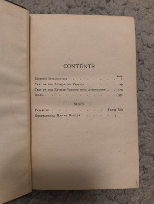 New Century Bible: Saint Matthew Illustrated Color Vintage