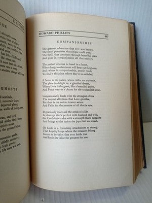 Important American Poets edited by Edith Warren 1938 vintage