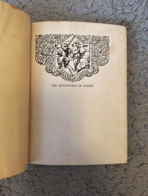 The Adventures of Andris Elizabeth P. Jacobi 1929 McMillan company 1st Edition