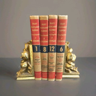 Mary Margaret McBride Encyclopedia of Cooking 4 books 1958 Decoration Vintage