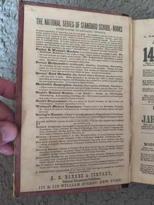 Fourteen Weeks in Natural Philosophy by J. Dorman Steele 1876 antique