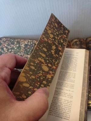 William Makepeace Thackeray Complete Works 10 Volumes 1883 antique leather