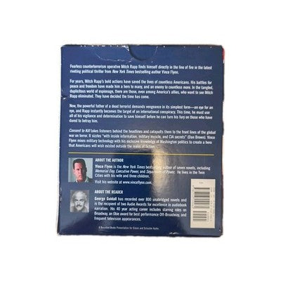 Consent to Kill by Vince Flynn - Thriller - Audiobook CD
