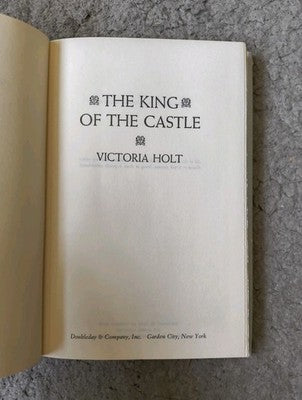 The King of the Castle by Victoria Holt 1960s Doubleday 1st Edition