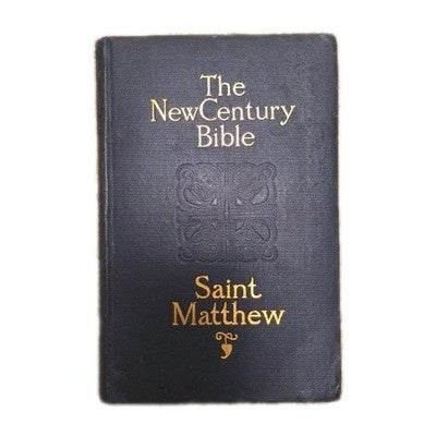 New Century Bible: Saint Matthew Illustrated Color Vintage