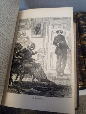William Makepeace Thackeray Complete Works 10 Volumes 1883 antique leather