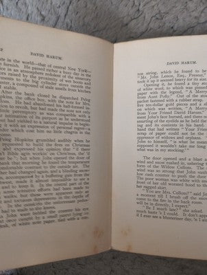 David Harum by Edward Noyes Westcott 1898 Antique Vintage