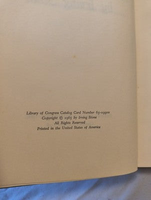 Those Who Love Biographical Novel of Abigail and John Adams by Irving Stone 1965