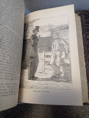 William Makepeace Thackeray Complete Works 10 Volumes 1883 antique leather