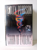 Chain of Evidence by Ridley Pearson 1st Edition 1st Printing Signed 1995