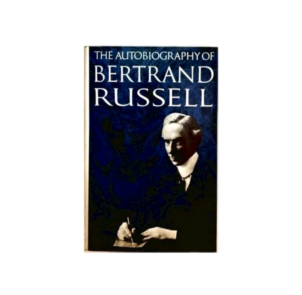 The Autobiography of Bertrand Russell 1872-1914 hardcover 1967 Illustrated vintage