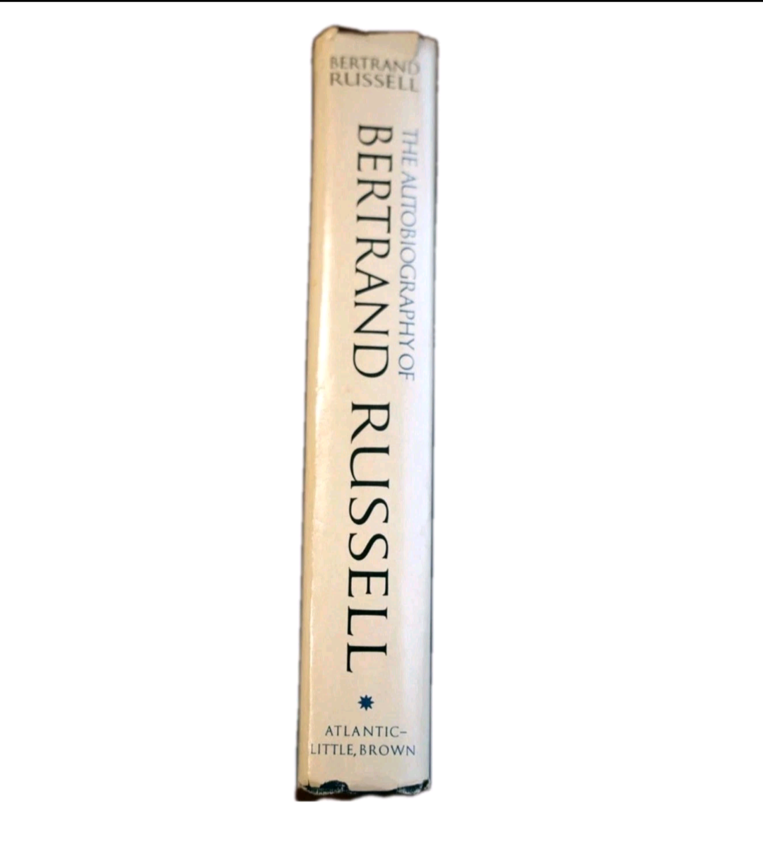 The Autobiography of Bertrand Russell 1872-1914 hardcover 1967 Illustrated vintage