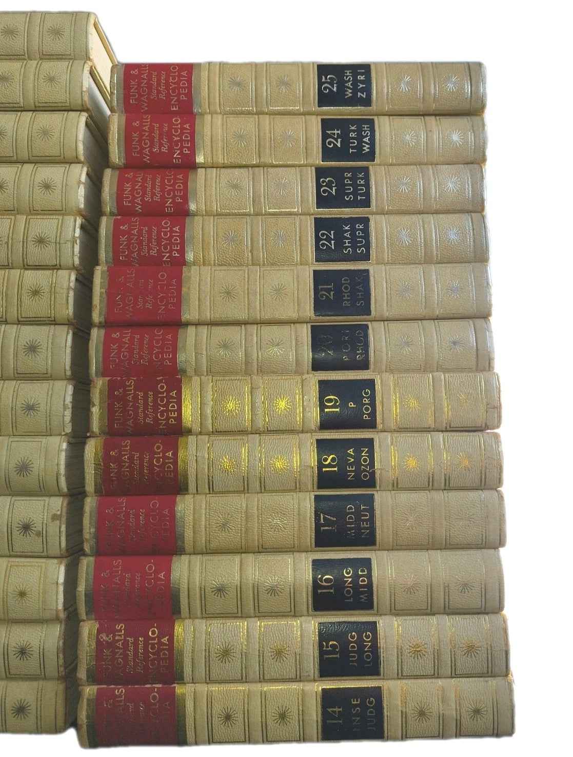 Vintage Complete Funk & Wagnalls Standard Reference Encyclopedia 1960