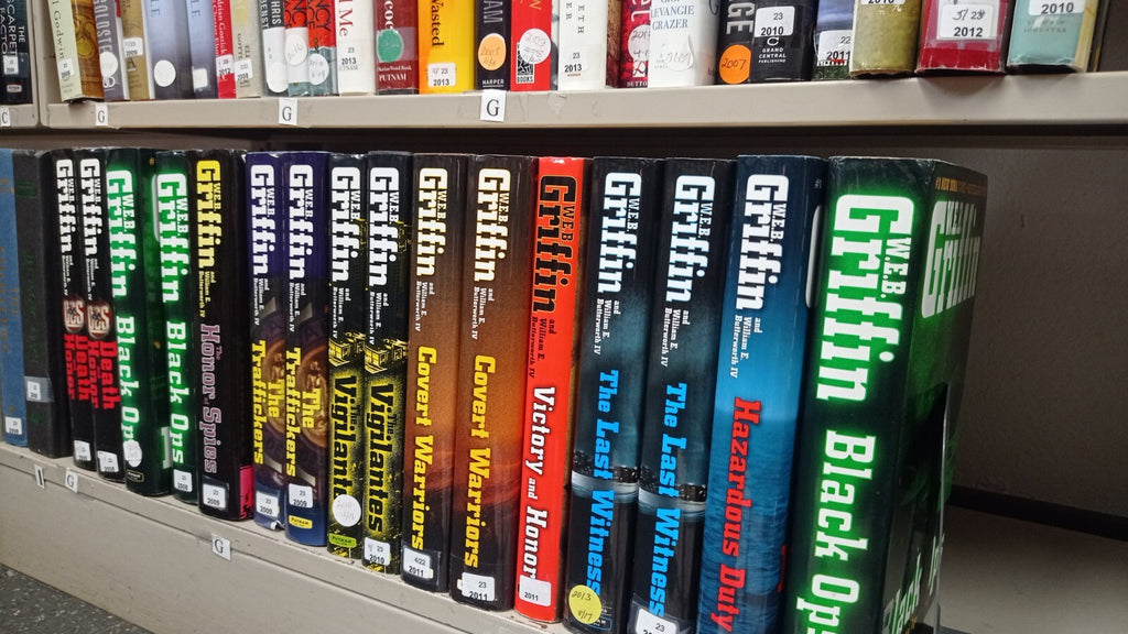 Instant Library Lot of 20 As New Hardcover Bestselling Thrillers