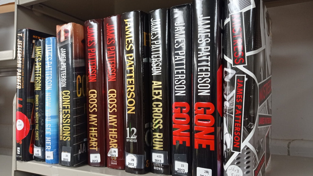 Instant Library Lot of 20 As New Hardcover Bestselling Thrillers