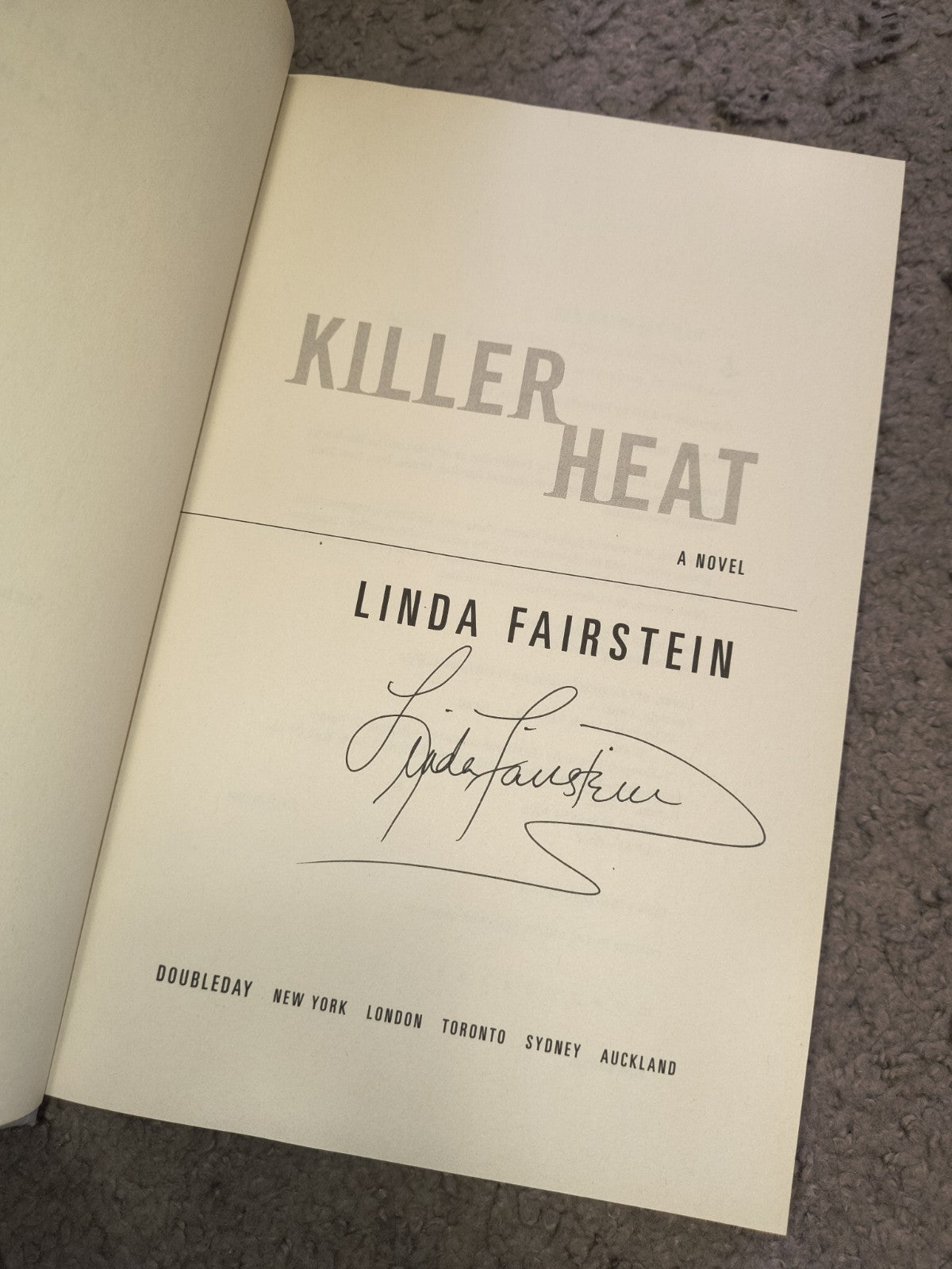 Lot of 40 Signed First Edition Hardcover Bestsellers Thrillers As New