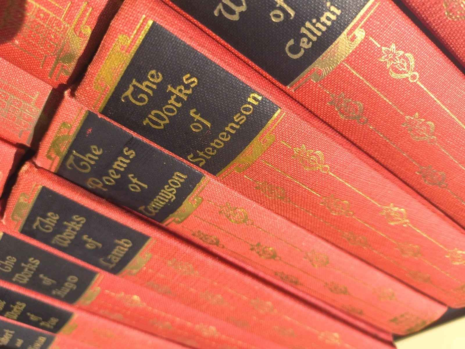 Vintage Lot of 17 Black's Readers Service Company: The Works of