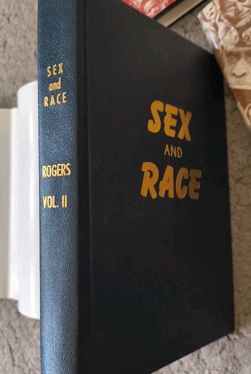 Sex And Race J.  A. Rogers - Complete 3 Vol - Racism, African American
