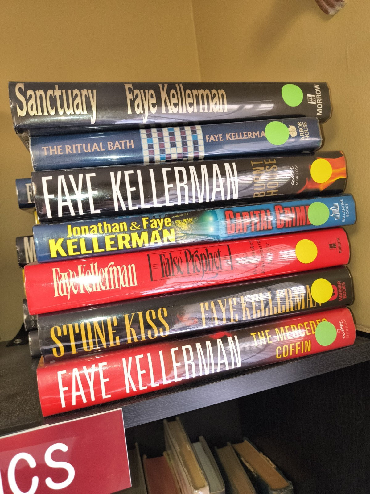 Lot of 40 Signed First Edition Hardcover Bestsellers Thrillers As New