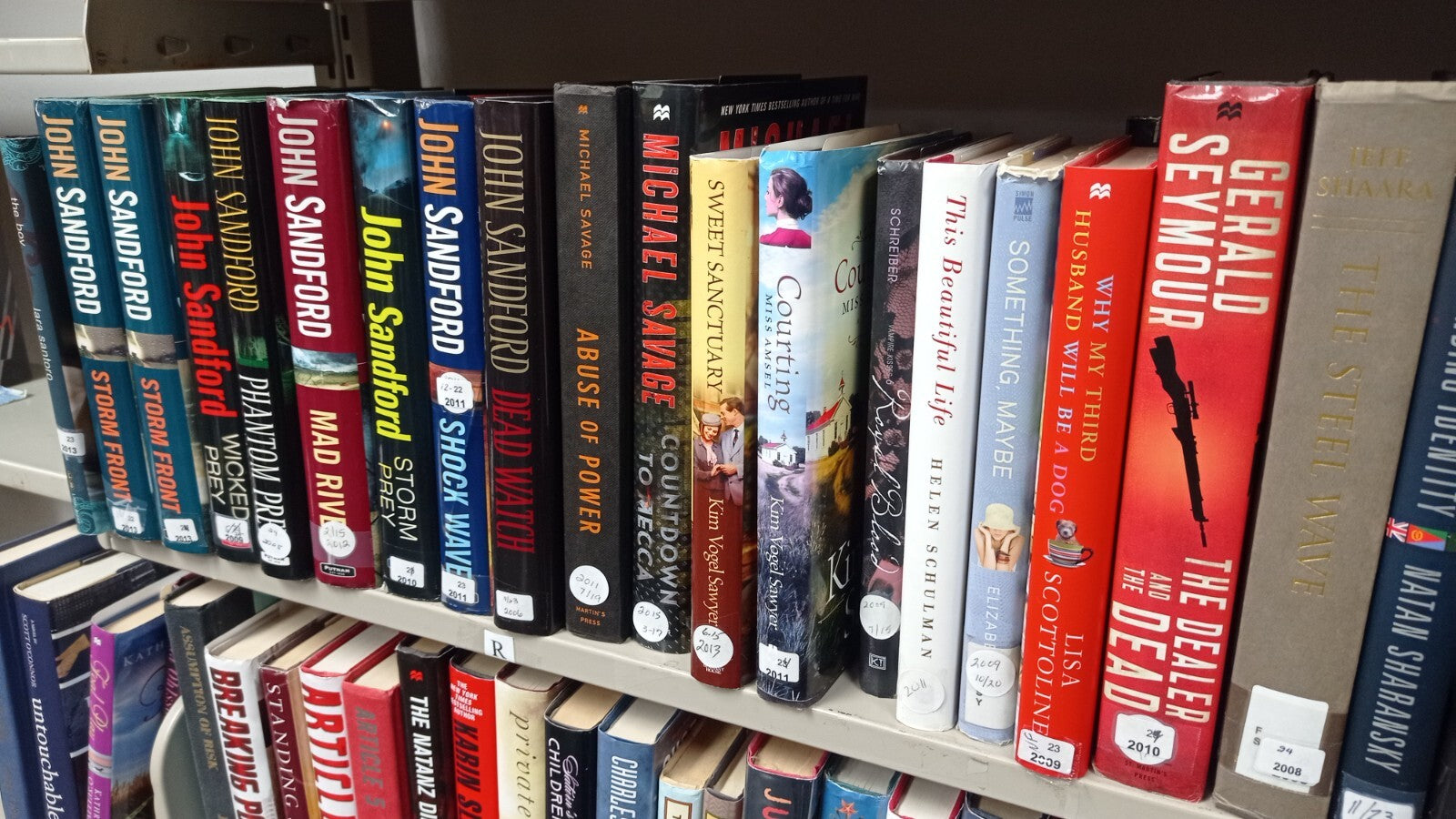Instant Library Lot of 20 As New Hardcover Bestselling Thrillers