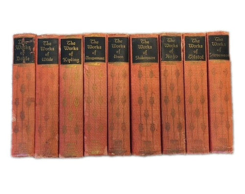 Black's Readers Service Lot of 9 Classic Works Doyle Wilde Kipling Ibsen Hugo...