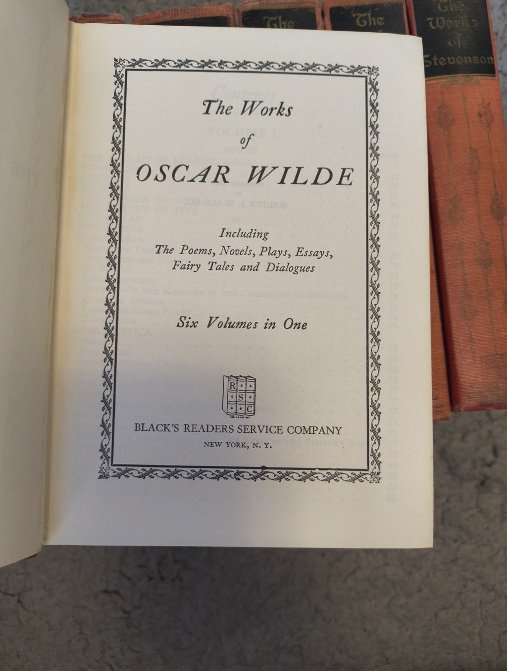 Black's Readers Service Lot of 9 Classic Works Doyle Wilde Kipling Ibsen Hugo...