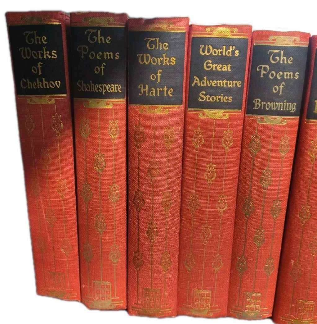 Vintage Lot of 17 Black's Readers Service Company: The Works of