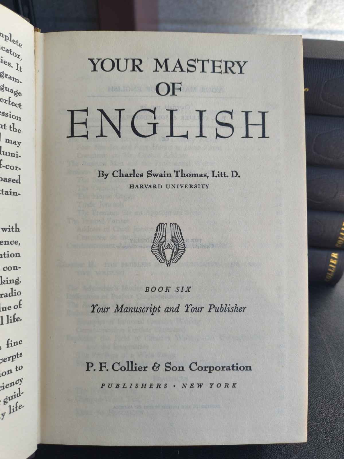 Your Mastery of English by Charles Swain Thomas (1941)