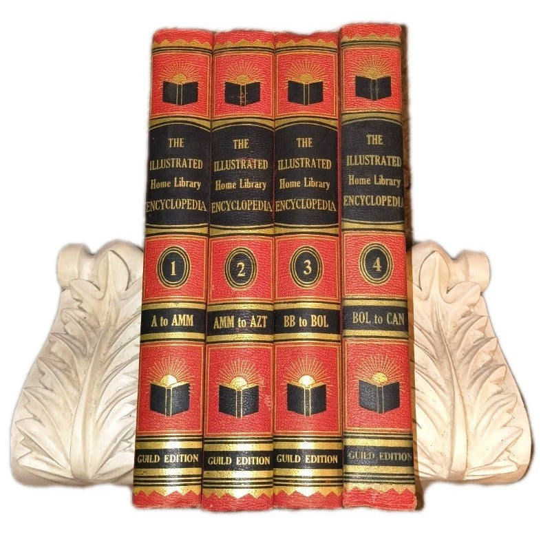 Set of 2 Baroque Style Bookends 5.5" x 3.5" x 2.5" Decoration Library