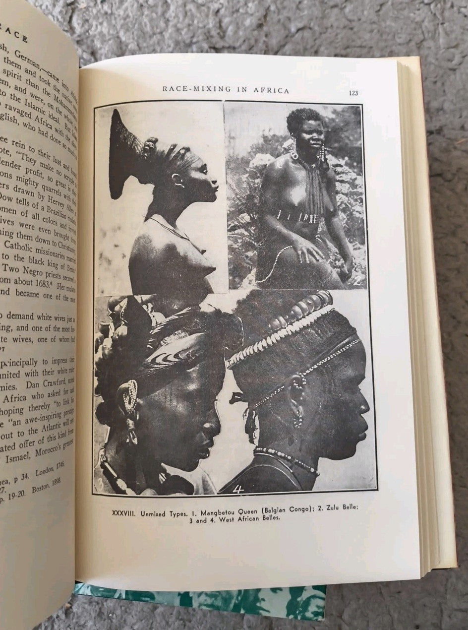 Sex And Race J.  A. Rogers - Complete 3 Vol - Racism, African American