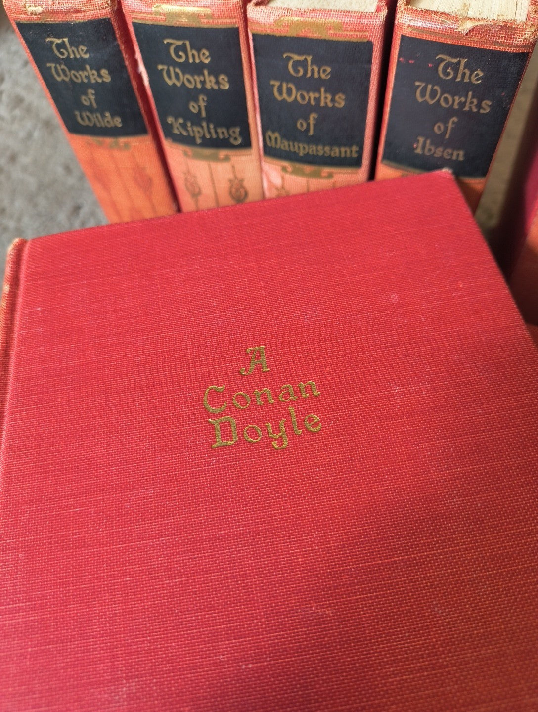 Black's Readers Service Lot of 9 Classic Works Doyle Wilde Kipling Ibsen Hugo...