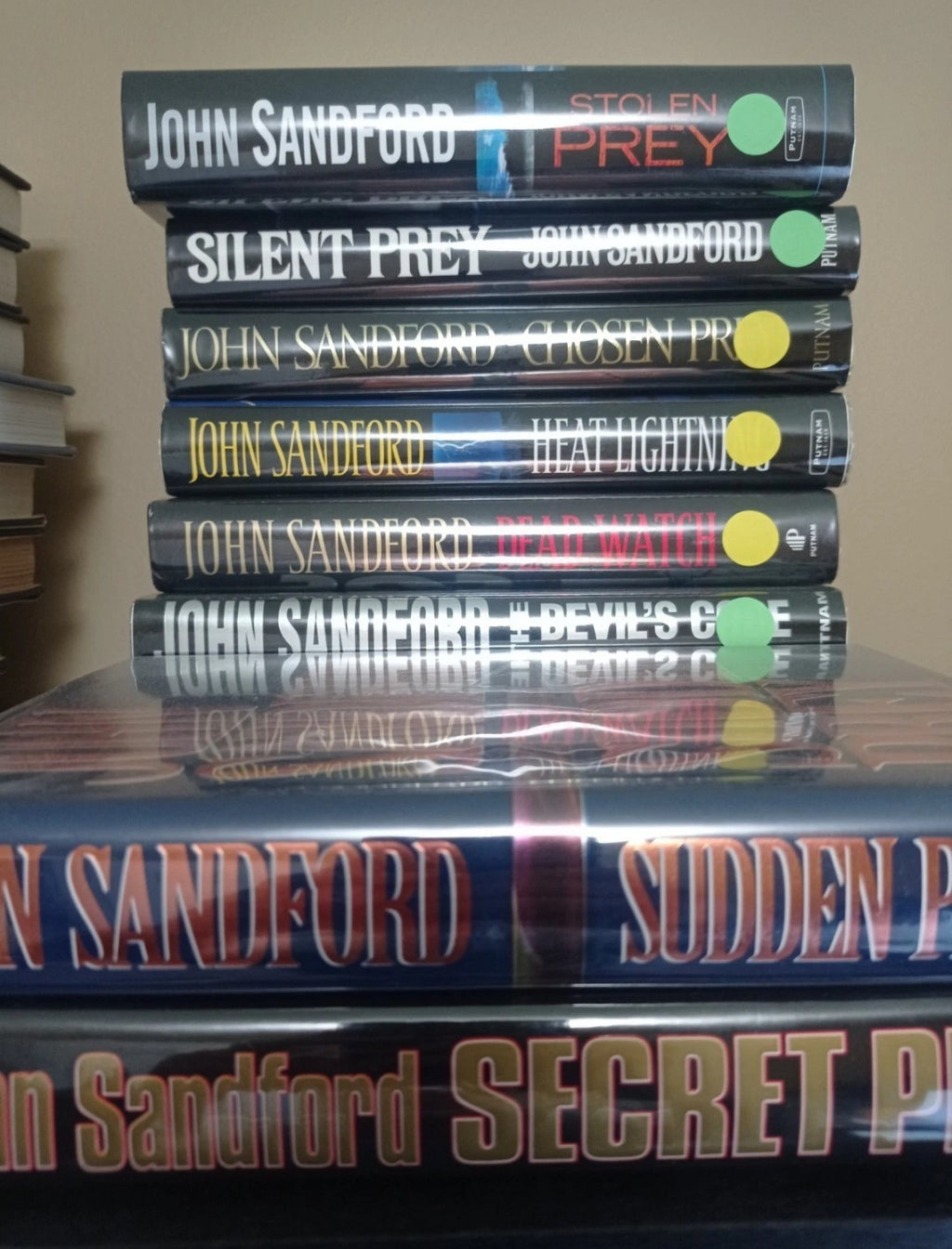 Lot of 5 Signed First Edition Hardcover Bestsellers Thrillers - read description