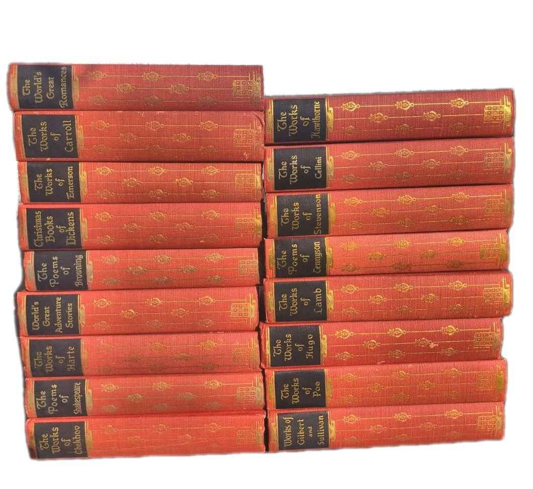 Vintage Lot of 17 Black's Readers Service Company: The Works of