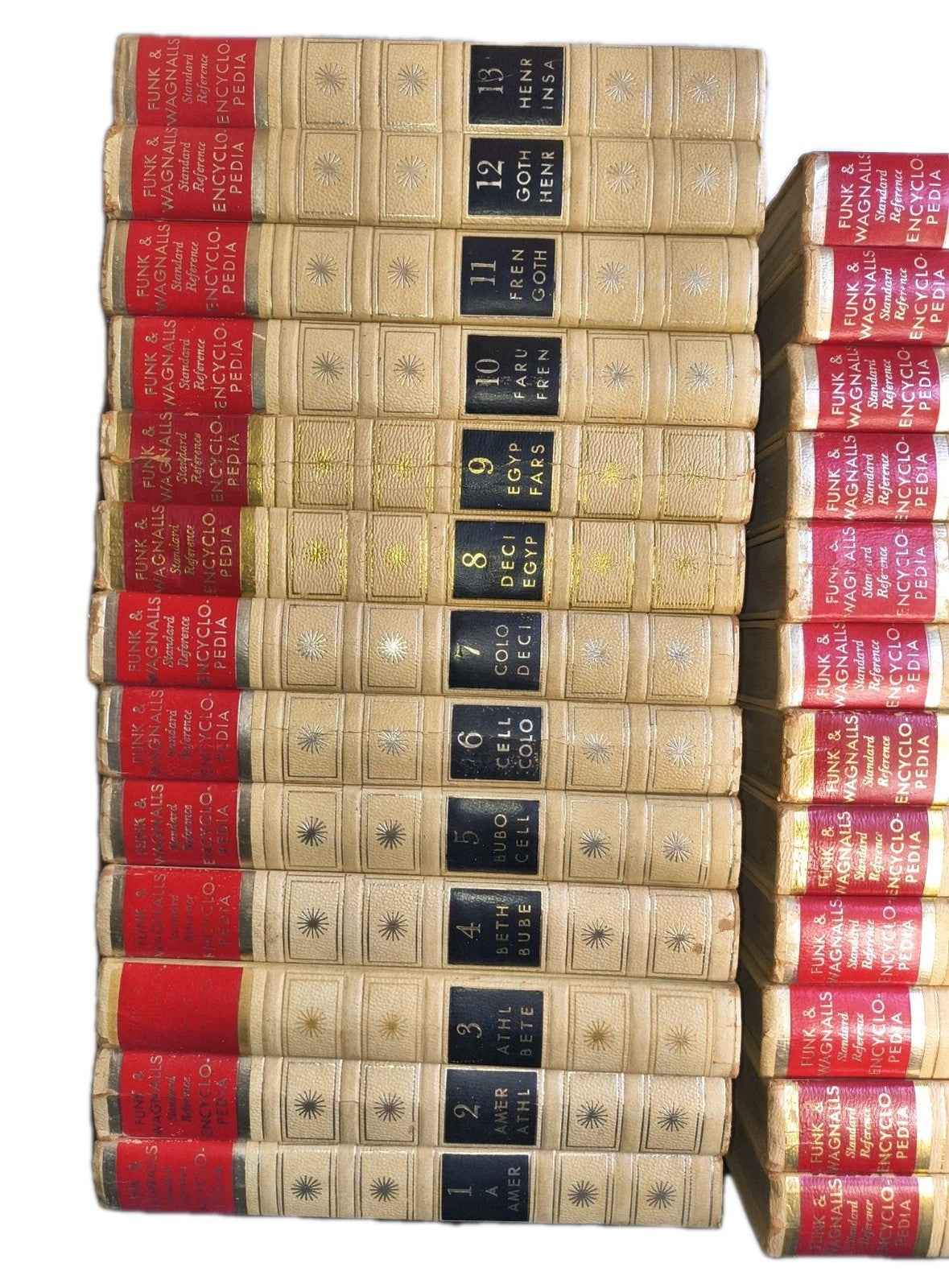 Vintage Complete Funk & Wagnalls Standard Reference Encyclopedia 1960