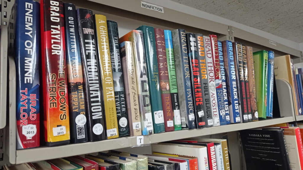 Instant Library Lot of 20 As New Hardcover Bestselling Thrillers