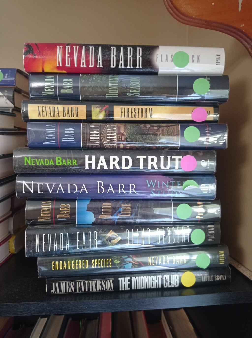 Lot of 40 Signed First Edition Hardcover Bestsellers Thrillers As New