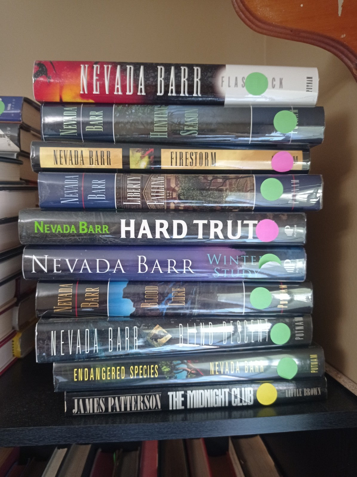 Lot of 40 Signed First Edition Hardcover Bestsellers Thrillers As New