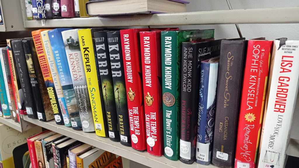 Instant Library Lot of 20 As New Hardcover Bestselling Thrillers
